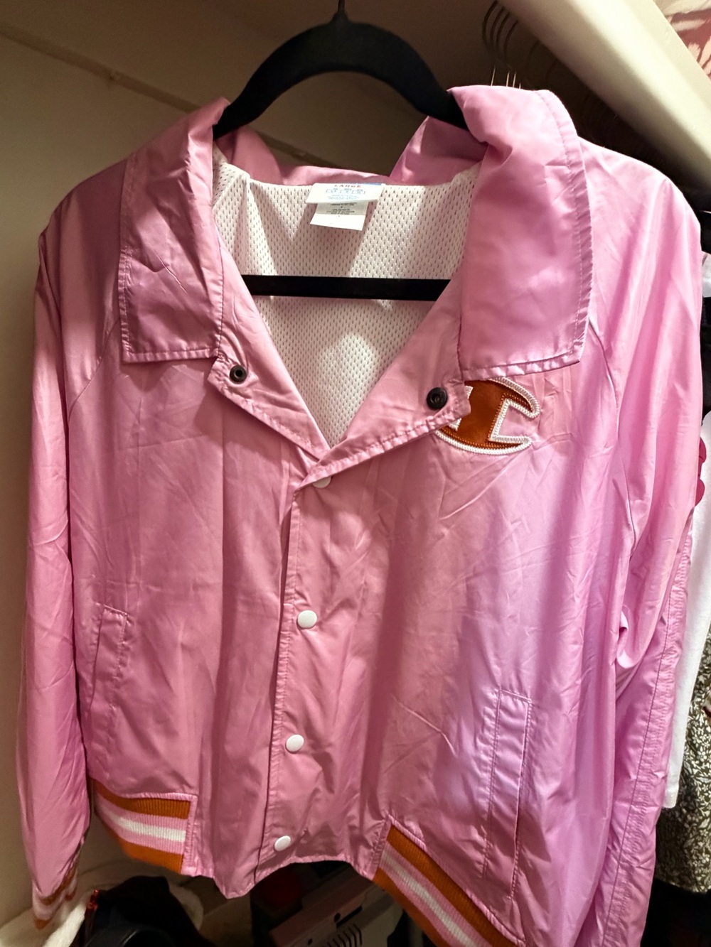 Champion Jacket — Pink